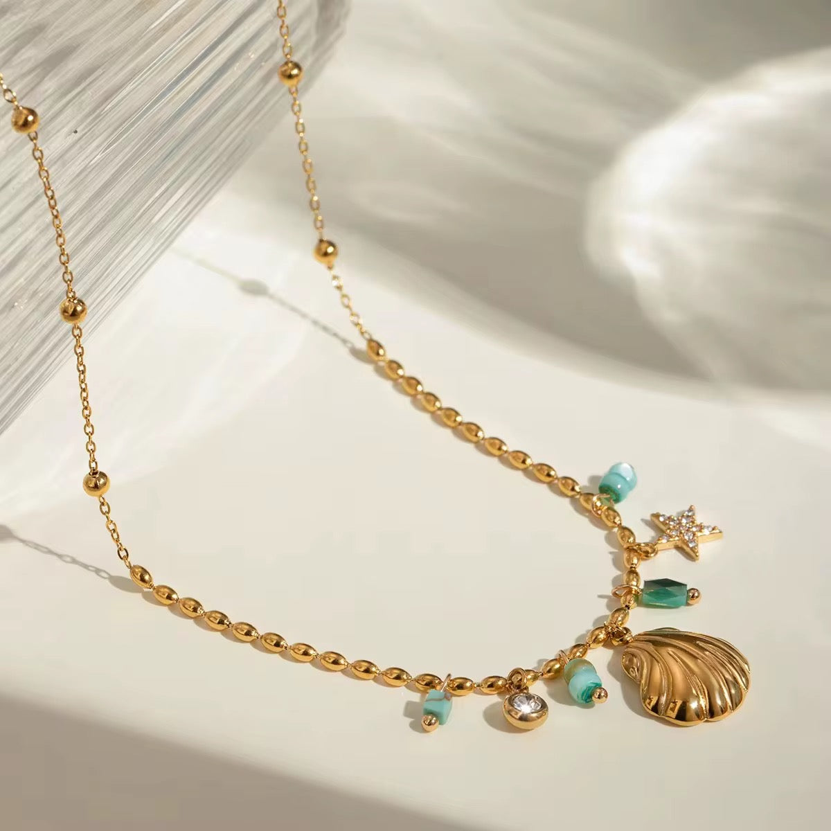 Ocean Charm Necklace