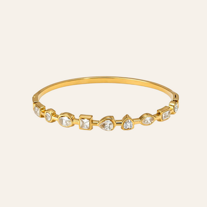 Aura Multi-Shape Gem Bangle