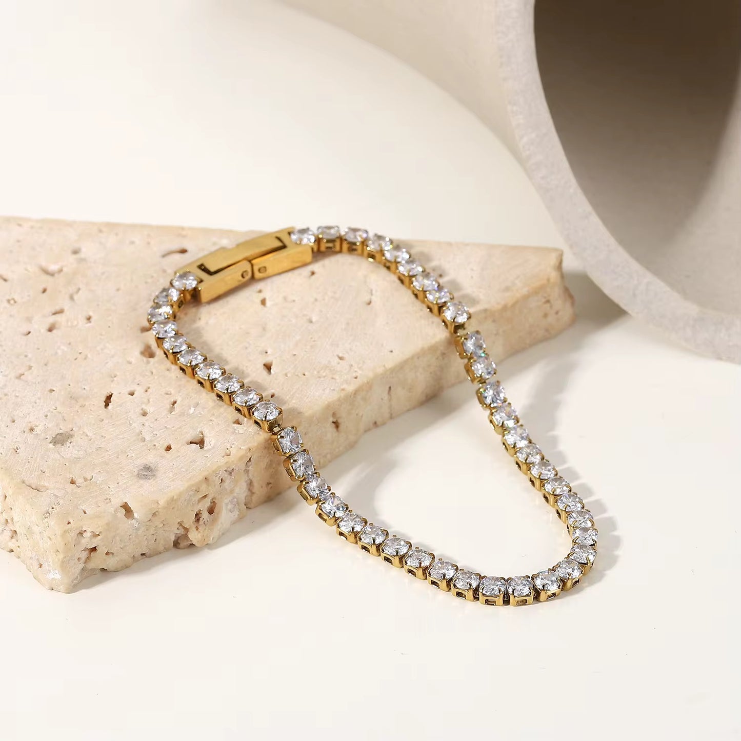 Crystal Tennis Bracelet