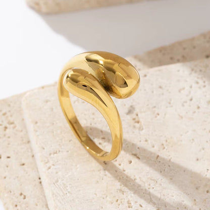 Minimal Wrap Gold Ring