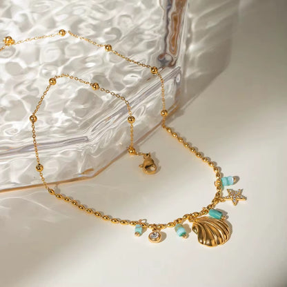 Ocean Charm Necklace