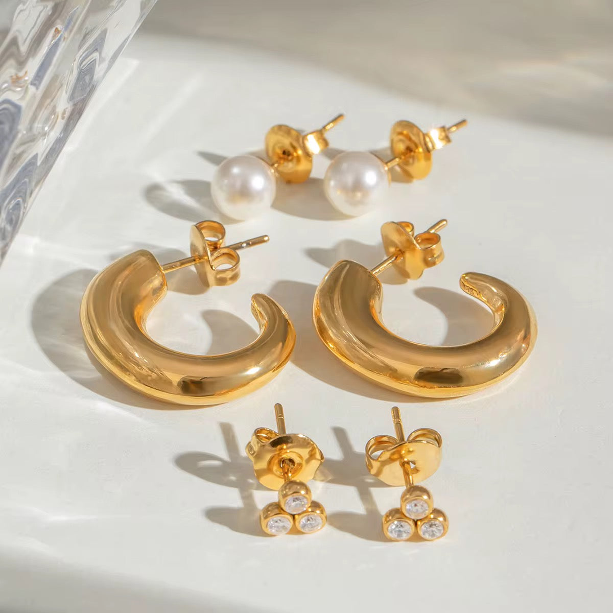 Raeira Essential Earrings – Set of 3
