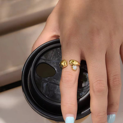 Petal Heart Ring