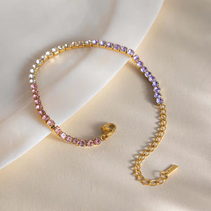 Pastel Tennis Bracelet