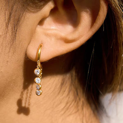 Dainty Dew Dangles Earrings