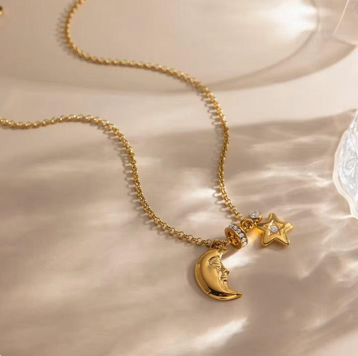 Cosmo Crescent Necklace