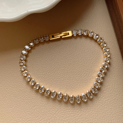 Amara Oval Tennis Bracelet