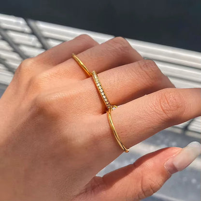 Inara Tiered Band Ring