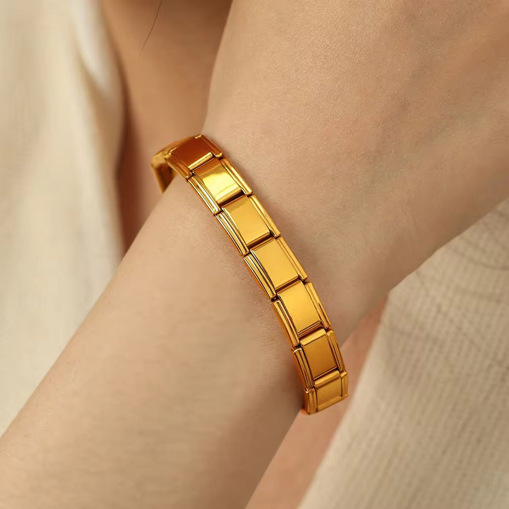 Verona Tile Link Bracelet