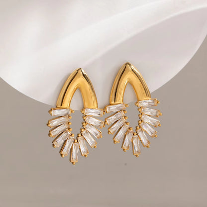 Solis Fan Drop Earrings