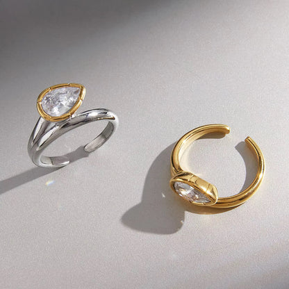 Rowan Pear Bypass Ring
