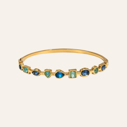 Aura Multi-Shape Gem Bangle