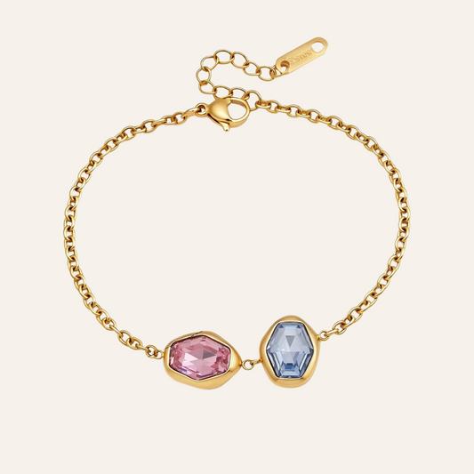 Gemma Organic Gem Chain Bracelet