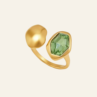 Livia Organic Gem Ring