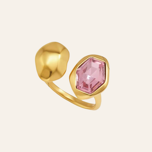 Livia Organic Gem Ring