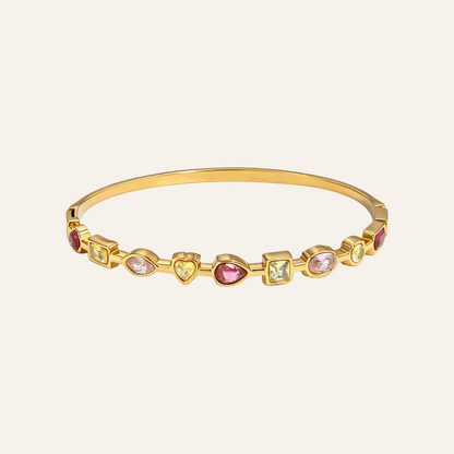 Aura Multi-Shape Gem Bangle