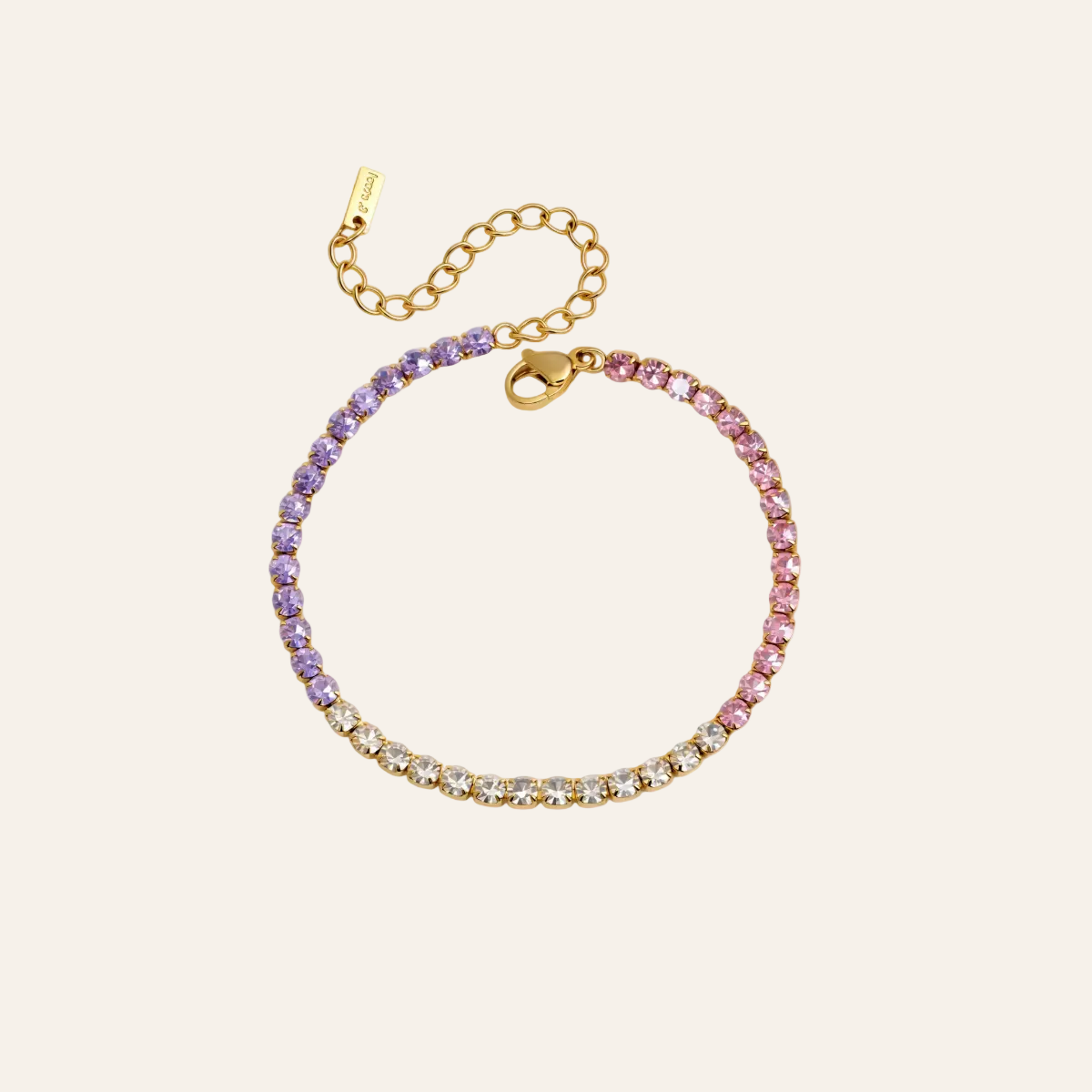 Pastel Tennis Bracelet