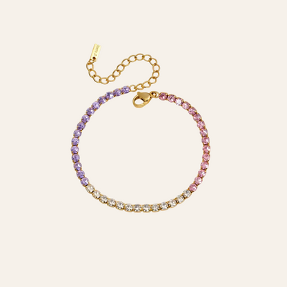 Pastel Tennis Bracelet