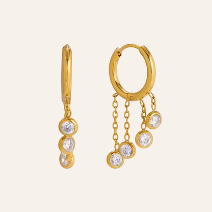 Dainty Dew Dangles Earrings