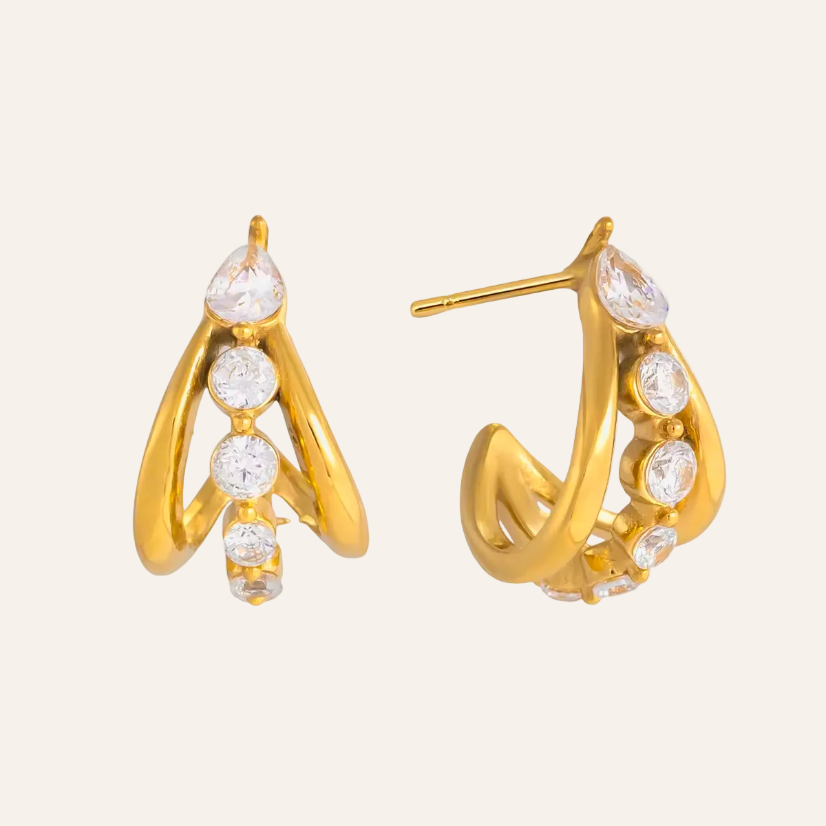 Nova Split Earrings