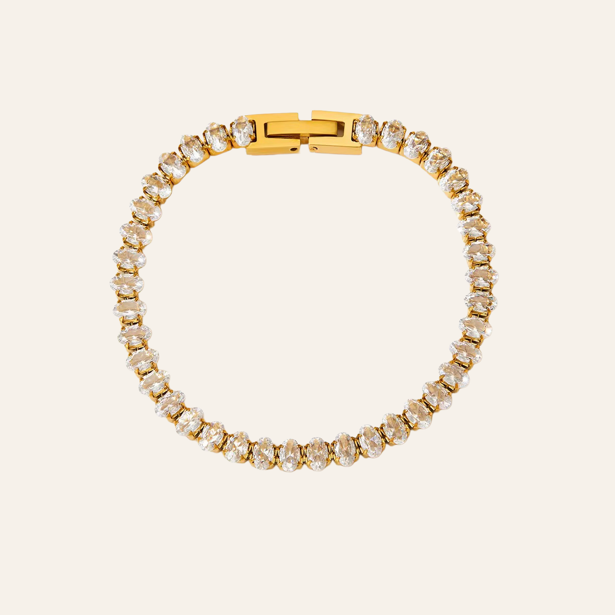 Amara Oval Tennis Bracelet