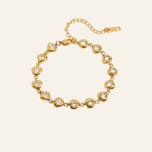 Auretta Round Gem Bracelet