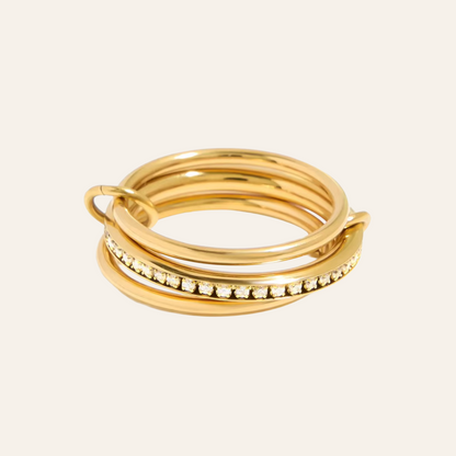 Inara Tiered Band Ring