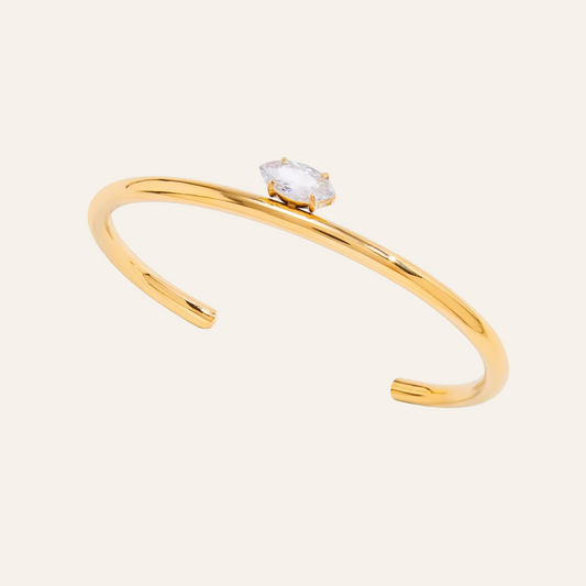 Vesper Marquise Cuff Bangle