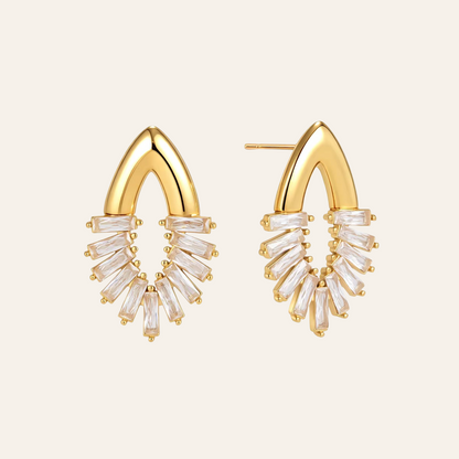 Solis Fan Drop Earrings