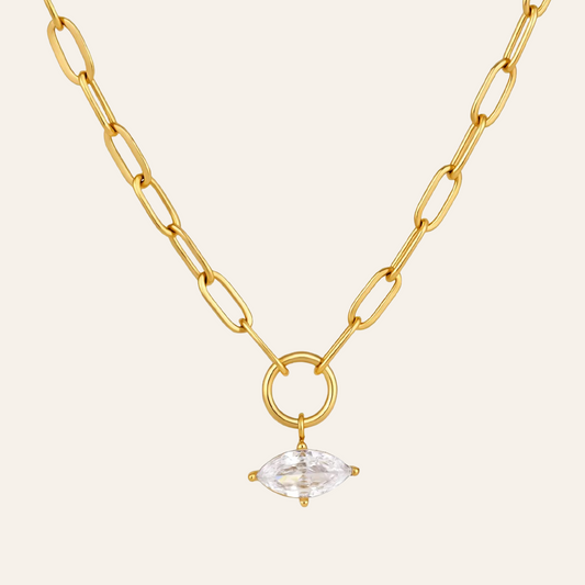 Lumiere Marquise Link Necklace