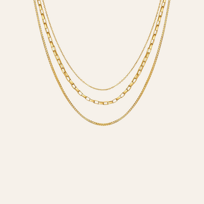 Multi-Layer Gold Chain Necklace