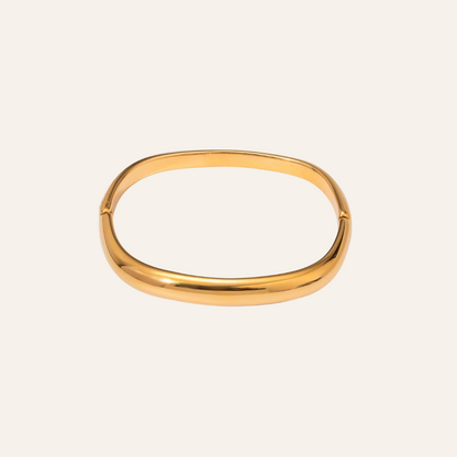 Classic Plain Gold Bangle