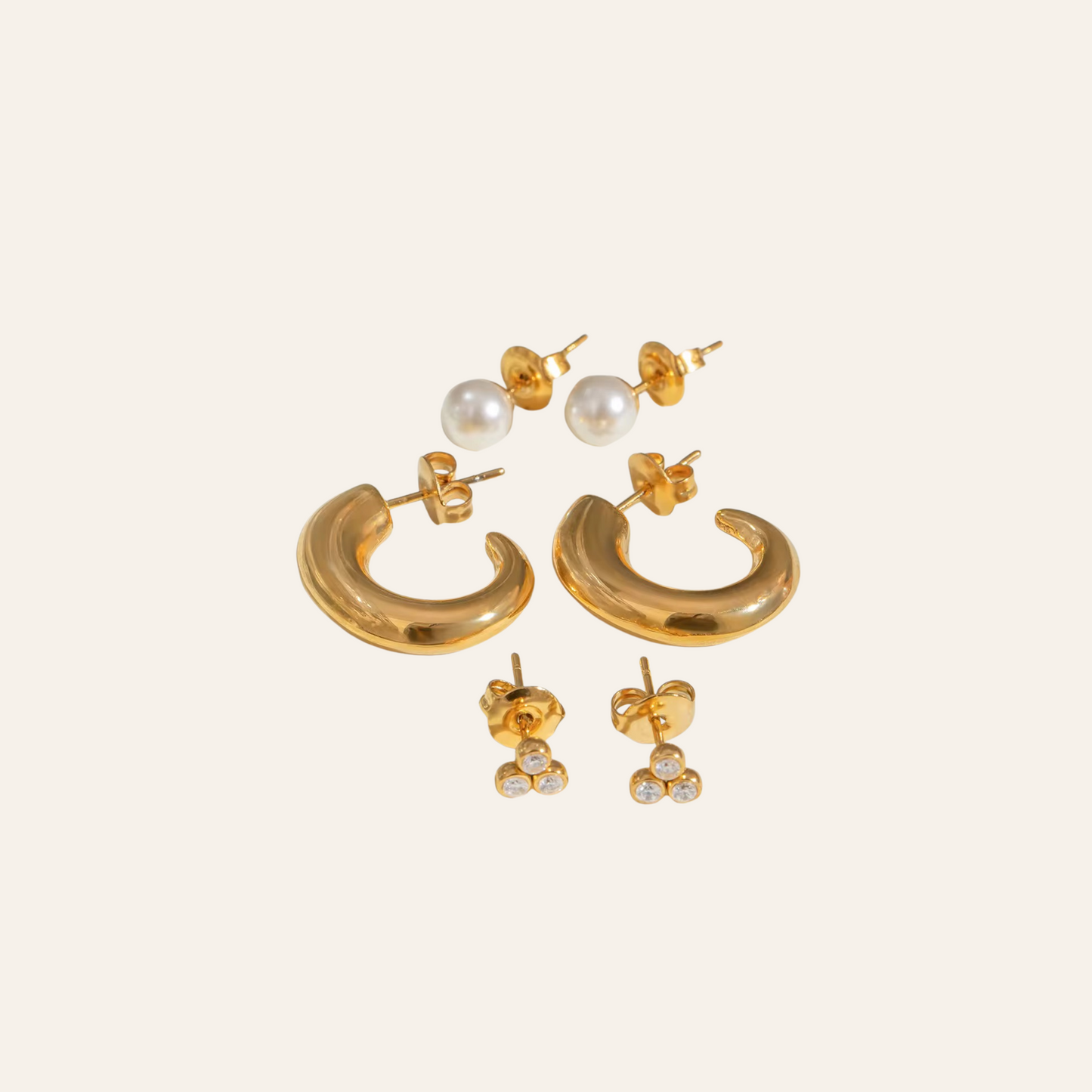 Raeira Essential Earrings – Set of 3